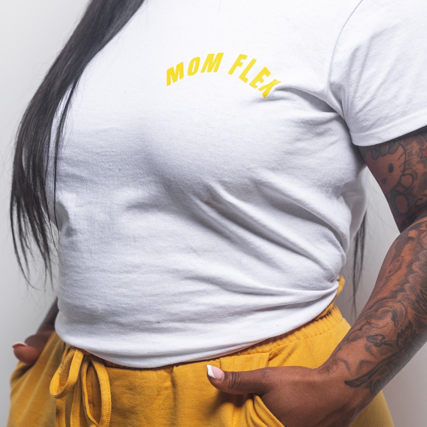 Mom Flex Minimalist Tee